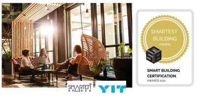 Smarten Spaces Celebrates YIT’s Workery+ Vallila Winning the Smartest Building Award 2021