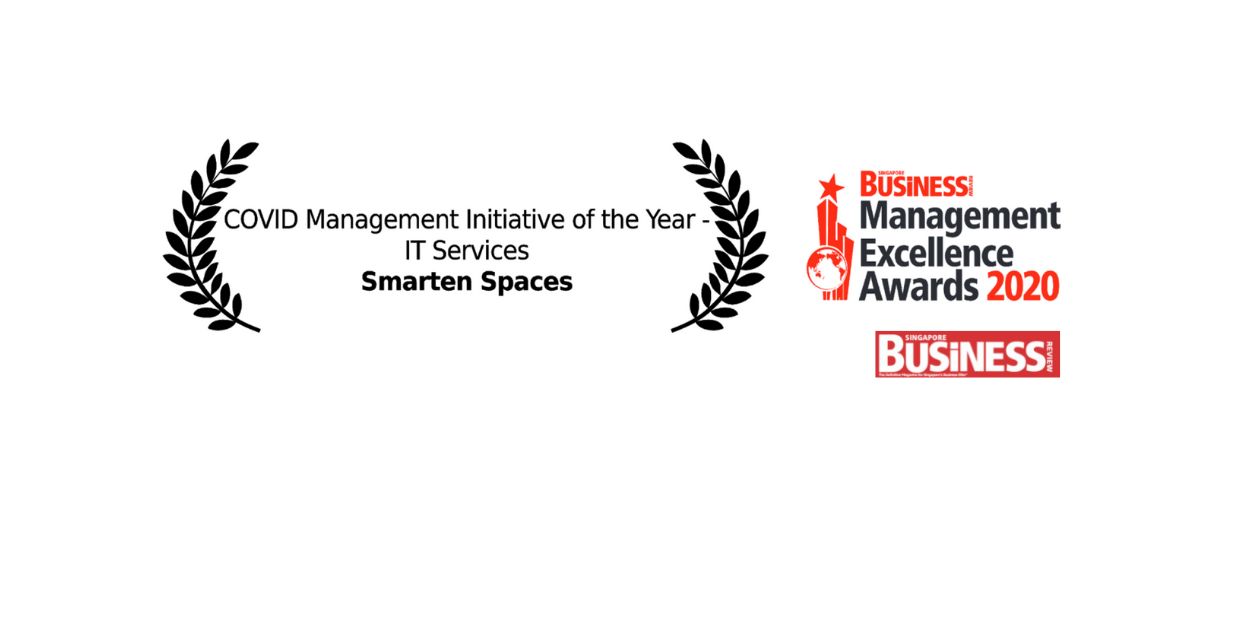 [Award] Smarten Spaces bags COVID Management of Year for IT Services at SBR Management Excellence Awards