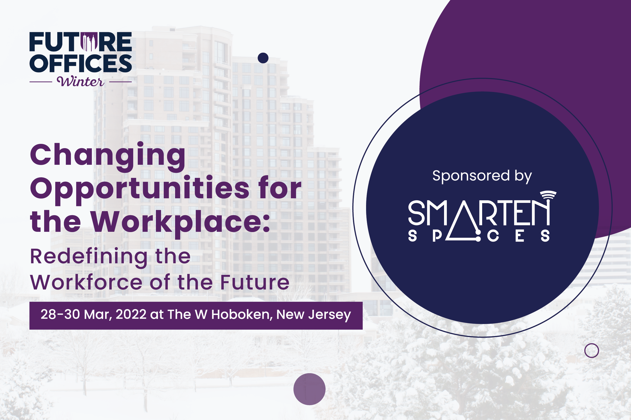 Smarten Spaces partners with Future Offices Winter as a Sponsor
