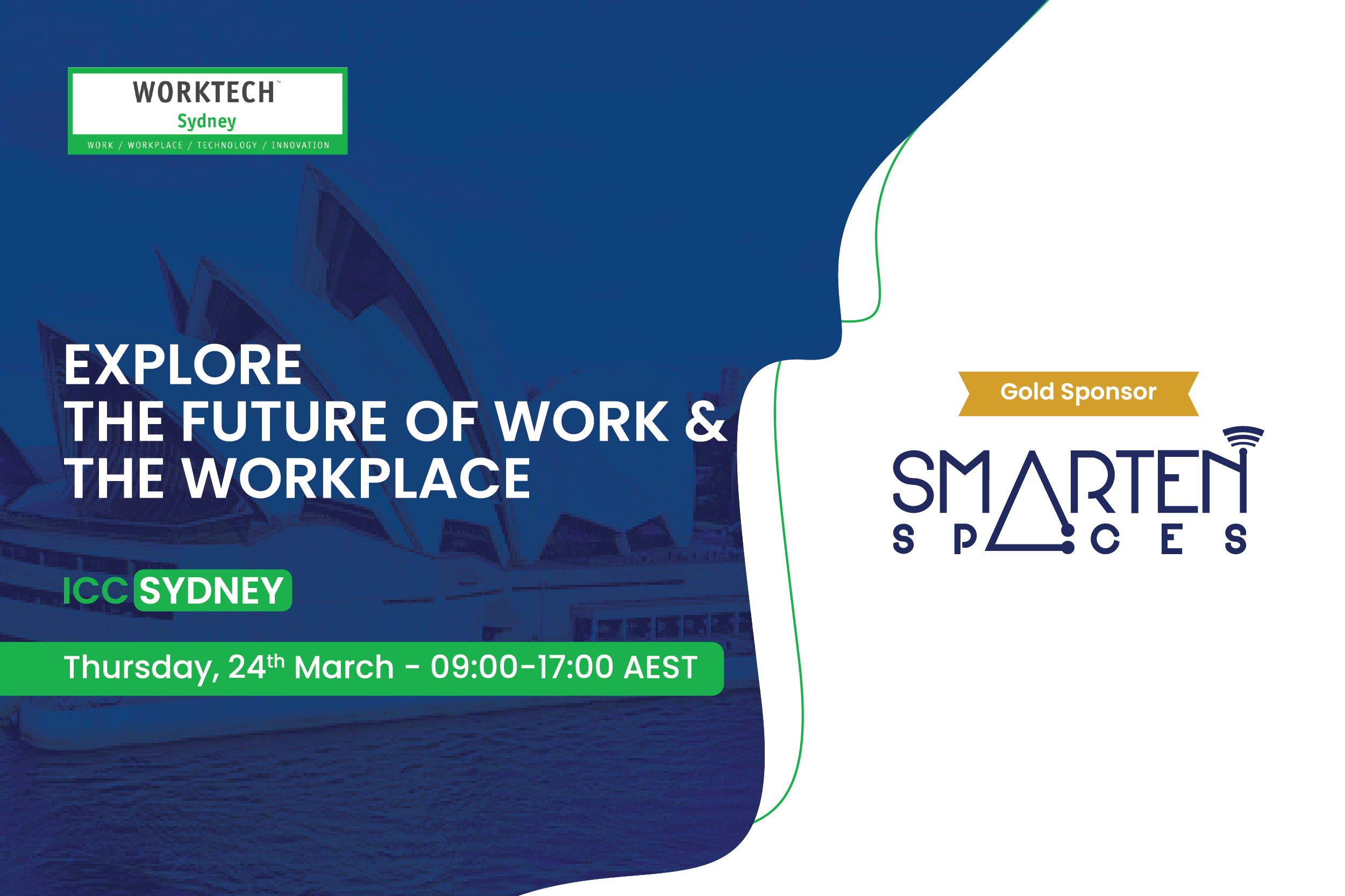Smarten Spaces announces gold sponsorship for Worktech22 Sydney